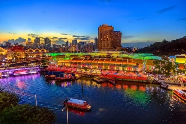 Du thuyền sông Singapore
