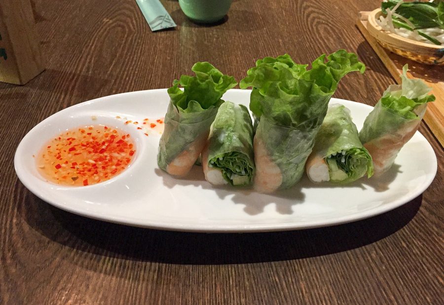 Vietnamese street food dishes arranged for a Victoria Tour culinary experience