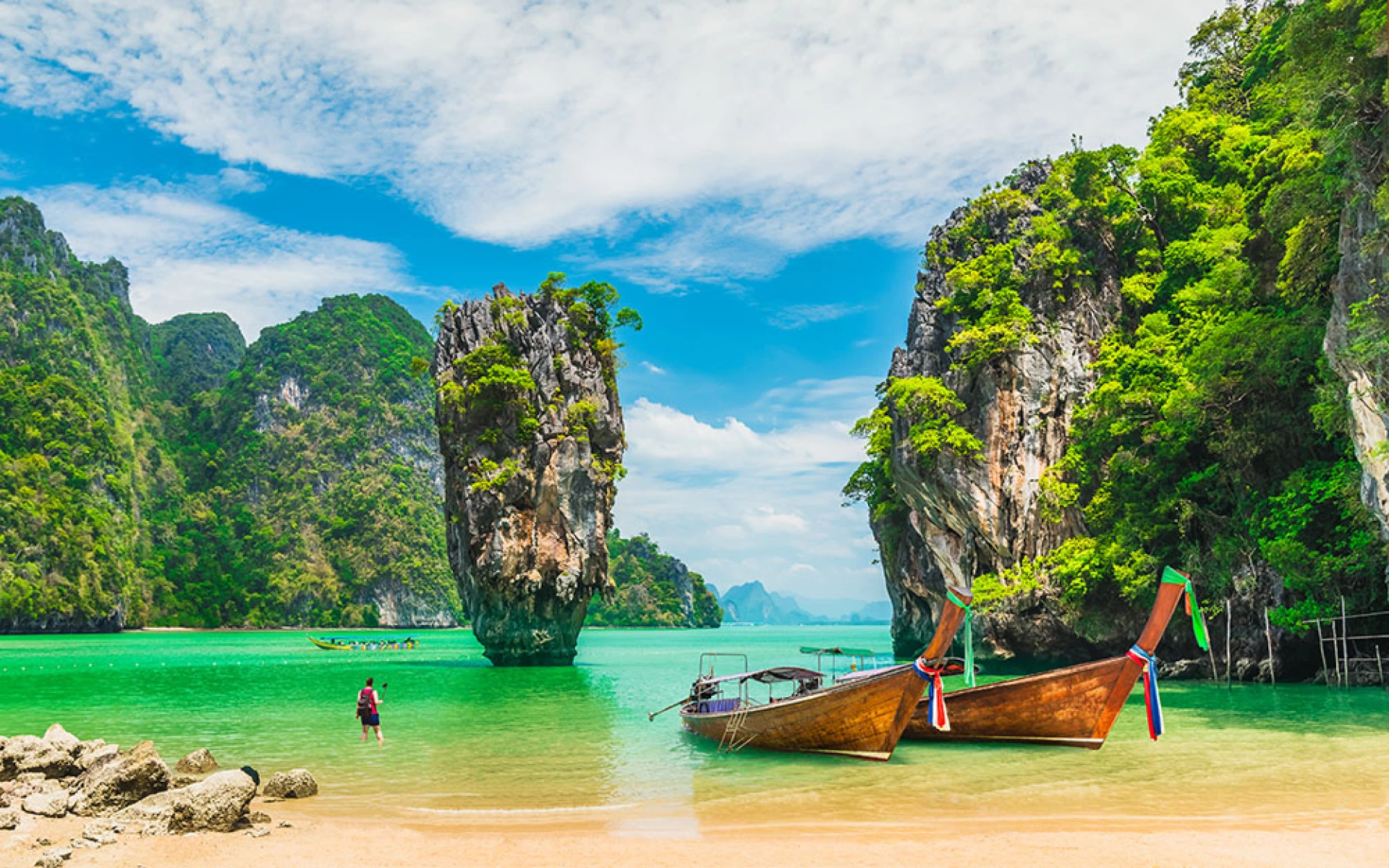 Phuket - Phi Phi Island - Krabi By Flight - Krabi 4 Island Tour - Krabi Departure