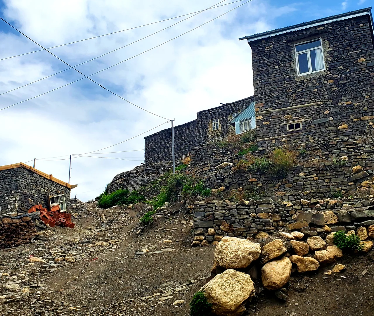 Khinalug village