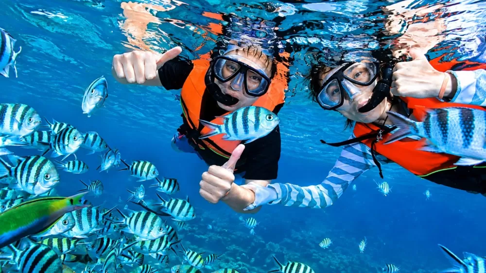Snorkeling at Blue Lagoon