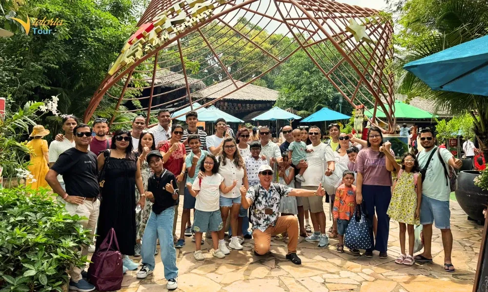 The Nepalese delegation exploring Phu Quoc's top attractions