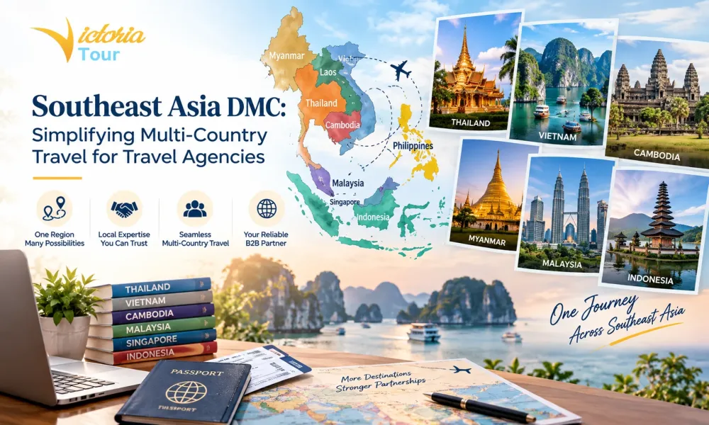 Southeast Asia DMC: Simplifying Multi-Country Travel for Travel Agencies