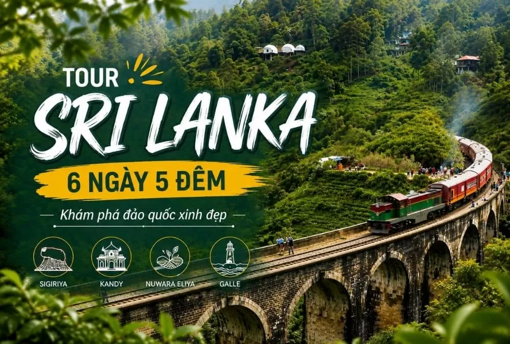 Thông báo tham gia Famtrip Sri Lanka 6 ngày 5 đêm