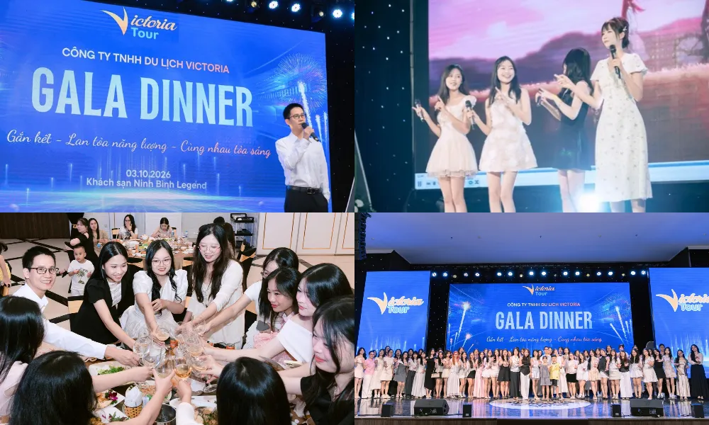Victoria Tour Company Trip 2026 trong buổi tối Gala dinner